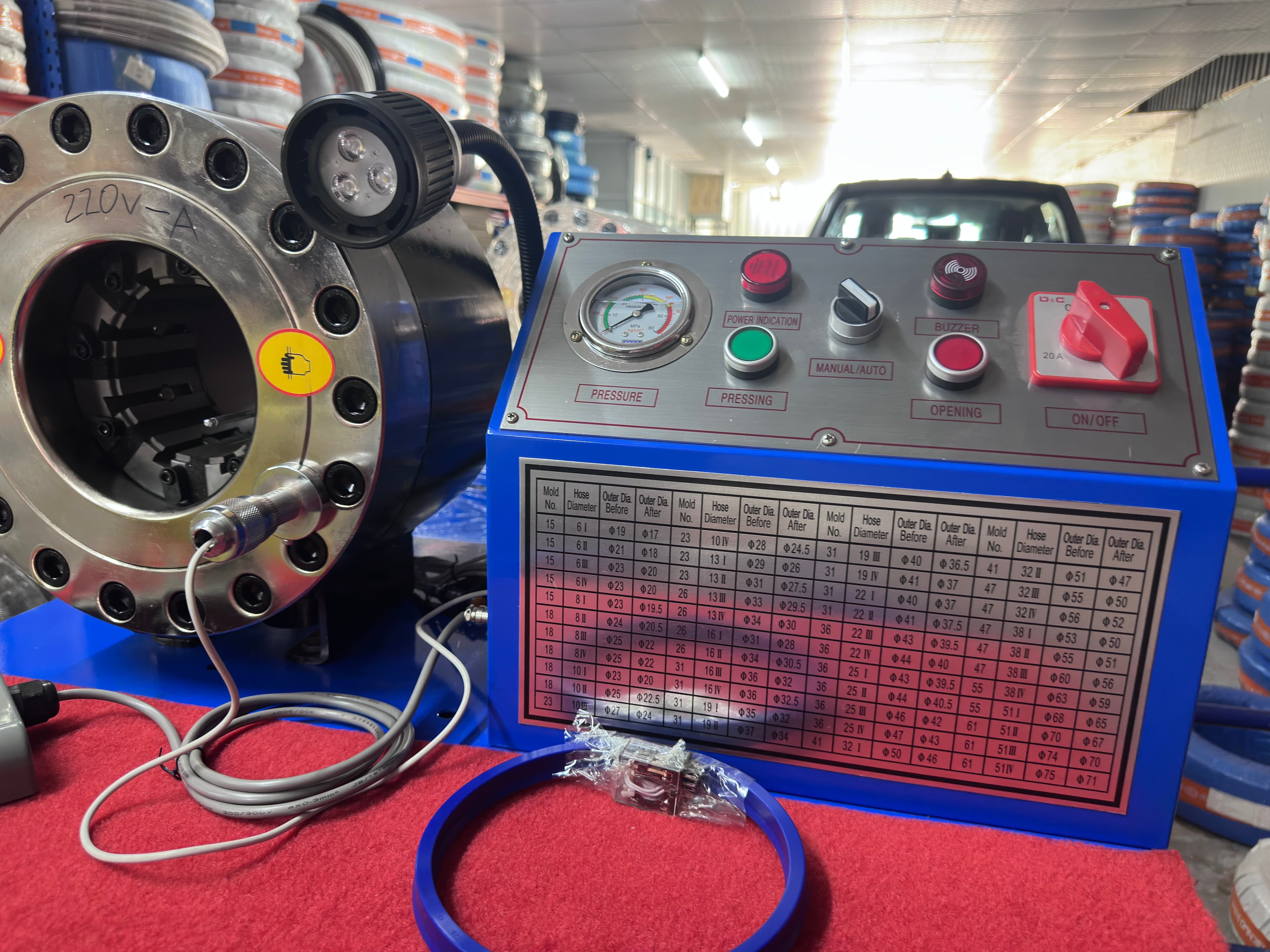 Máy bấm ống thủy lực - 6