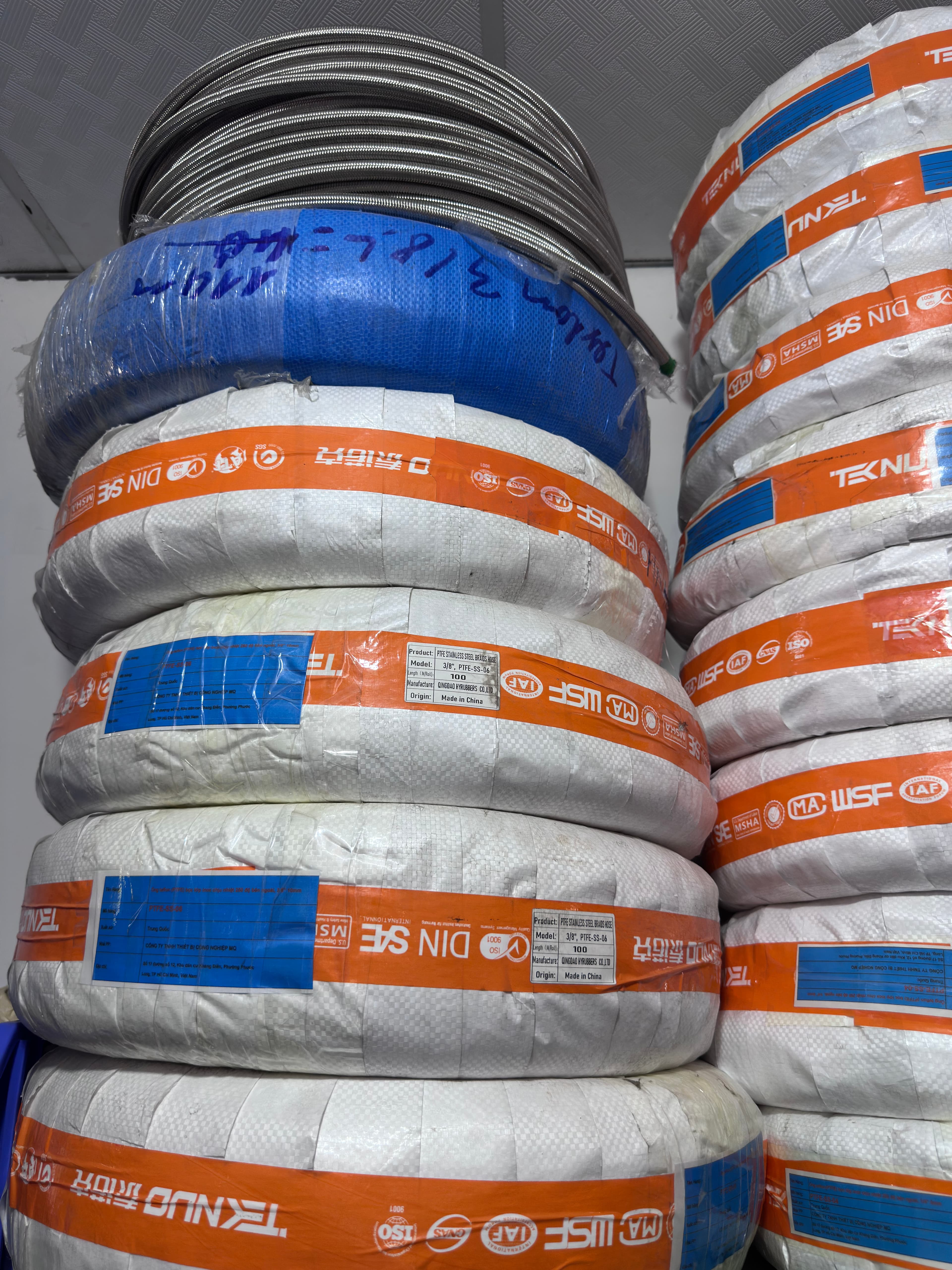 Ống Teflon PTFE bọc lưới inox – chịu nhiệt cao - 4