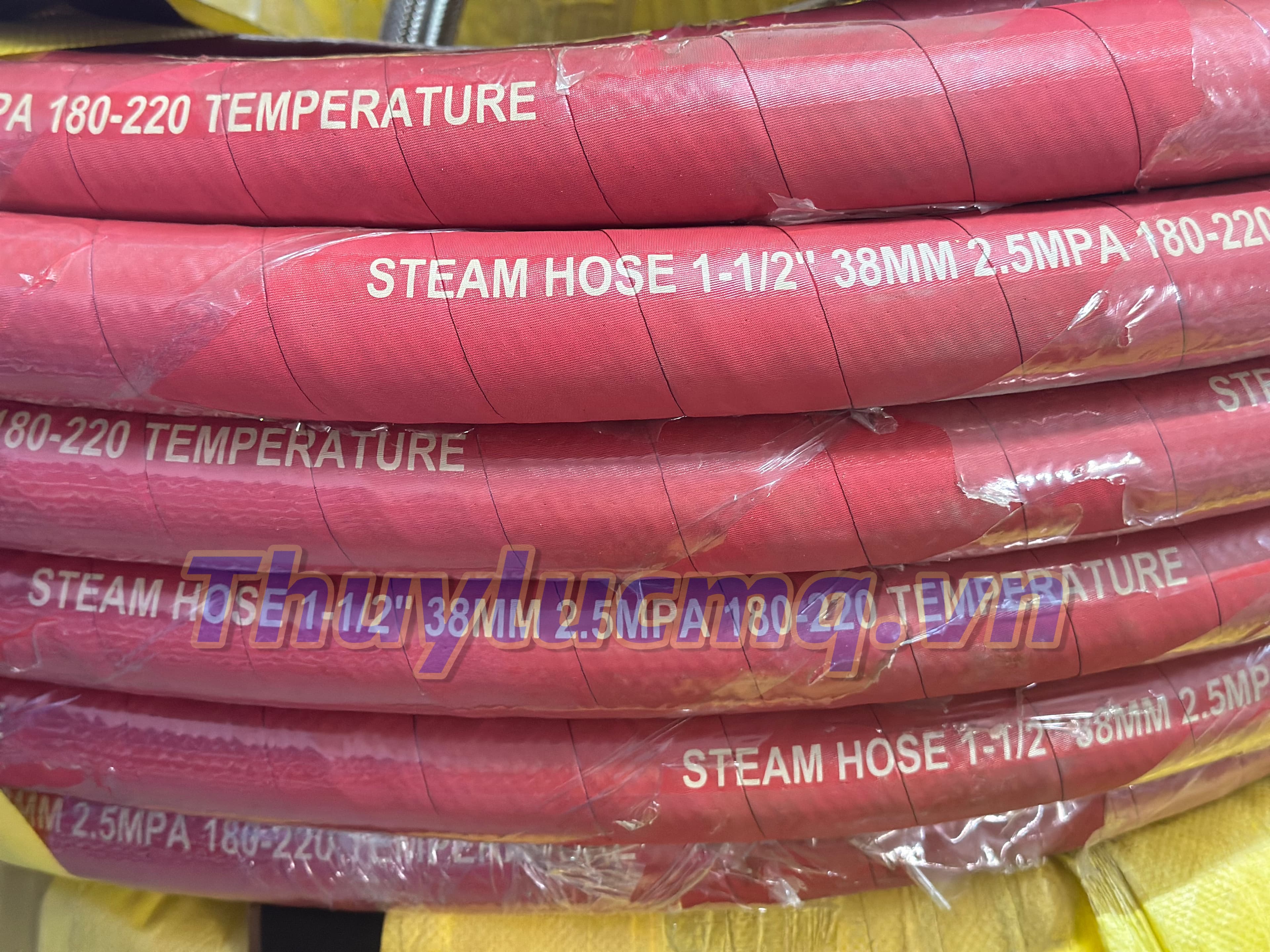 Ống Steam Hose 1-1/2” DN40 – chịu nhiệt 20 bar