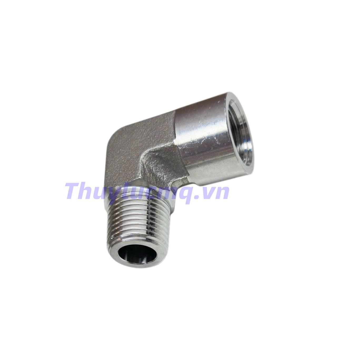 Nối cong ren trong - ren ngoài, inox 304